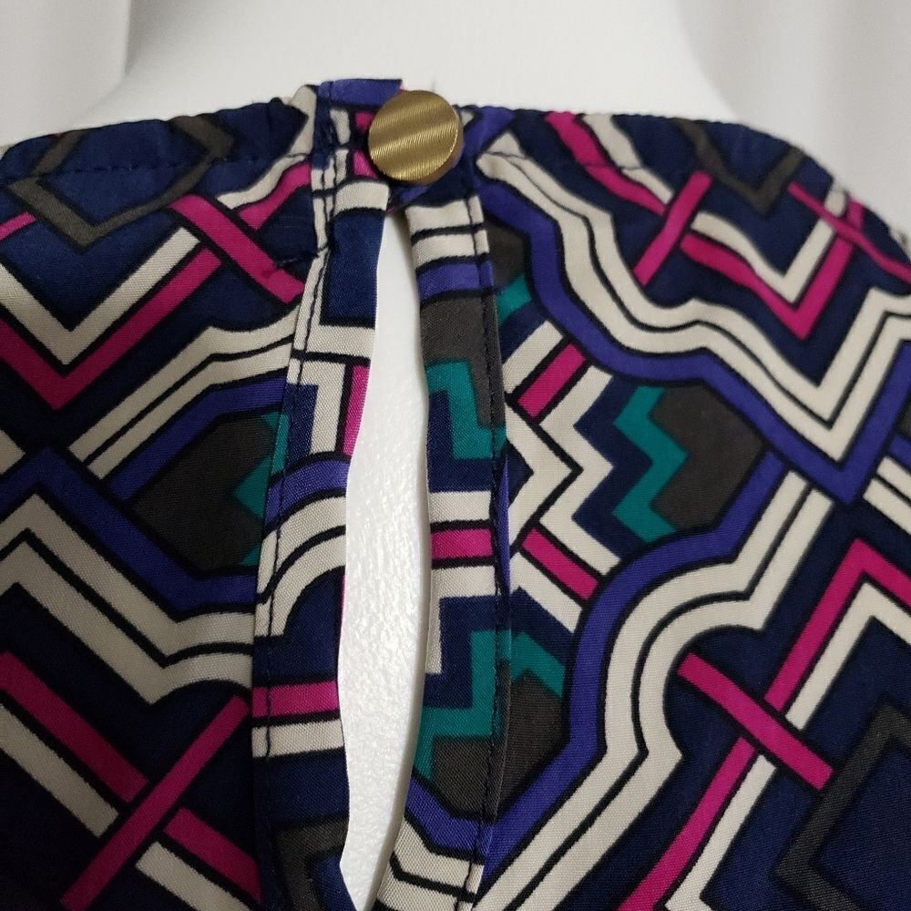 Francesca's Top L Geometric multicolor - Picture 4 of 7